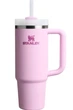 Термочашка Stanley Quencher H2.0 FlowState Cherry Blossom с ручкой и трубочкой Розовая 1183 мл - изображение 1