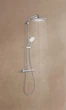 Душевая система с термостатом для настенного монтажа Grohe Tempesta System 250 Cube 26689001 - изображение 7