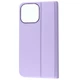 Чохол Fiji Shell для Apple iPhone 15 книжка з магнітом та захистом камери Violet - зображення 3