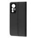 Чохол Fiji Shell для Xiaomi 12 Lite книжка з магнітом та захистом камери Black - зображення 3