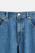 Джинси вільного крою Zara Baggy Fit 30 синій 8062/380/405 - изображение 8