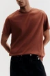 Футболка H&M Regular Fit XS теракотовий 0685816272 - зображення 3