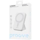 Повербанк з бездротовою зарядкою та підставкою 10000mAh 20W Proove Hyperion Magnetic 2025 білий (PBHN15020002) - зображення 7