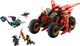 Klocki konstrukcyjne LEGO Ninjago Pojazd bojowy ninja 3 w 1 561 element (71844) - obraz 3