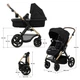 Універсальна коляска 3 в 1 Kinderkraft Moov 2 Sand Beige, 5902533925803 - зображення 10