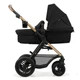 Універсальна коляска 3 в 1 Kinderkraft Moov 2 Air Pure Black, 5902533925759 - зображення 6