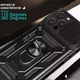 Протиударний чохол Armor Ring + захиcт камери для iPhone 11 Pro Max case Simon чорний - зображення 6