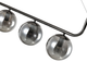 Lampa wisząca Light Prestige Alisa 3xE14 Graphite (LP-005/3L grafit) - obraz 3