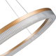 Lampa wisząca Light Prestige Cristal Triangle Gold (LP-033/1P L GD) - obraz 3