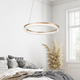 Lampa wisząca Light Prestige Cristal Triangle Gold (LP-033/1P L GD) - obraz 6