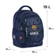 Рюкзак шкільний Kite Education FC Barcelona 38x28x16 см 18 л (BC25-700M) - зображення 2