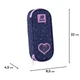 Пенал шкільний Kite Be Kind 22x8.5x4.5 см Синій (K25-599-5) - изображение 2