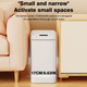 Сенсорне відро для сміття UAO 12 л, автоматичне відкривання, біле, для вузьких просторів на акамуляторі - зображення 7