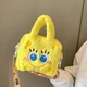 М'яка плюшева Сумочка Zumy Губка Боб дитяча сумка подарунок на день народження - зображення 4