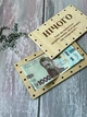 Деревянная коробочка для денег на болтах с персональной гравировкой — юмористический деревянный конверт для купюр - изображение 2