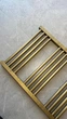 Полотенцесушитель водяной Terma FIONA 1140х530, цвет Brushed Brass - изображение 2