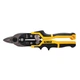 Ножиці по металу DeWALT "BULLNOSE ERGO Aviation" прямі з короткими губками L=235 мм, вага 418 г. (DWHT14694-0) - изображение 3
