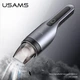 Автомобильный портативный пылесос USAMS US-ZB108 Mini Handheld Vacuum Cleaner 2000 mAh, 80W, 15min, 5500Pa ручной аккумуляторный Grey - изображение 6