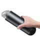 Автомобільний портативний пилосос Baseus Capsule Cordless Vacuum Cleaner 2000 mAh, 65W, 21min, 4000Pa, ручний акумуляторний (CRXCQ01-01) Black - зображення 2