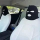 Чехлы «Балаклавы» на подголовники сидений автомобиля AvtoSpenk, черные, 2 штуки - изображение 6