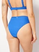 Нижняя часть купальника женская Puma Swim Jacquard High Waist Briefs 94704901 S Vivid Blue (8720245823586) - изображение 2