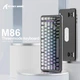 Механічна бездротова (Bluetooth + 2,4G) клавіатура з HOT SWAP Attack SHARK M86, 83 Key, RGB, Win/Mac OS, АНГЛ/УКР, Gradient Black/Сіро чорна (M86GB) - изображение 2