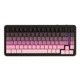 Механічна бездротова (Bluetooth + 2,4G) клавіатура з HOT SWAP Attack SHARK M86, 83 Key, RGB, Win/Mac OS, АНГЛ/УКР, PINK/РОЖЕВА (M86P) - зображення 1