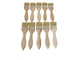 Пензель малярний флейцевий 50 натуральна щетина (к-т 10 шт) - зображення 2
