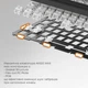 Клавіатура бездротова механічна Ігрова AJAZZ AK820 MAX Plus Avocado Switch USB/Wireless/Bluetooth RGB (AK820MAX-AS-OW) - изображение 6