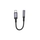 Переходник BOROFONE BV24 Graceful digital audio converter cable Type-C to 3.5mm Metal Grey (6941991118999) - изображение 2