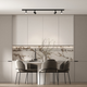 Lampa wisząca Light Prestige Snow SET 1F 4xGU10 Black (LP-737 BK SET) - obraz 3