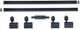 Lampa wisząca Light Prestige Snow SET 1F 4xGU10 Black (LP-737 BK SET) - obraz 6