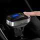Автомобильный FM трансмиттер, модулятор трансмиттер с bluetooth-наушником, модулятор в машину, HER-8 - изображение 7