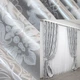 Комплект готових штор VR-Textil Блекаут-софт Корона № 1277ш(А) Сірий 140х275 см 2шт (39-840) - зображення 1