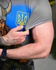 Футболка Oblivion Tactical Coolmax з принтом Вікінг сіра розмір S - изображение 5