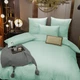 Простирадло MirSon Royal Soft Stripe 30-0013 Azure 110х160 см - изображение 1