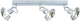 Lampa wisząca Light Prestige Feltre 3xG9 Silver (LP-725/3W) - obraz 1