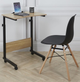 Столик для ноутбука ModernHome by Multistore з коліщатками коричневий (PJJCT0135-60C) - зображення 7