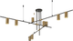 Lampa wisząca Light Prestige Arizona LP-074/9PL BK/GD - obraz 1