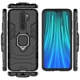 Чехол Iron Ring для Xiaomi Redmi Note 8 Pro противоударный бампер с подставкой кольцом Black - изображение 7