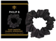 Gumka do włosów Philip B. Smooth Scrunchies czarna 1 szt (850014170585) - obraz 1