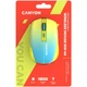 Компьютерная мышка беспроводная Canyon MW-44, Bluetooth / USB 2.4GHz, оптическая 800 - 1600 dpi, 8 кнопок, аккумулятор 500 mAh, Yellow/Blue - изображение 5