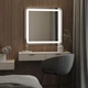 Зеркало с LED-подсветкой в ванную, спальню или гостиную София/Эльче 700x500, Кнопочное управление - изображение 3