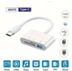 Универсальный кард-ридер 3-в-1 (SD/TF/CF) с Type-C и USB-портами, OTG-адаптер для телефонов, ноутбуков и др. - изображение 7