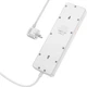 Сетевой удлинитель Hoco AC14A Rico 5-Position Socket (PD30W/1C3A) White - изображение 3