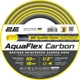 Шланг садовий 2Е AquaFlex Carbon 1/2" 10м 4 шари 20бар -10…+60°C - изображение 1