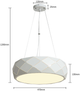 Підвісний світильник Light Prestige Reus LP-8069/1P WH - зображення 7