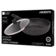Сковорода глибока з кришкою Ardesto Black Mars Alcor, 26см, алюміній, чорний - изображение 13