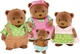 Набор фигурок Li`l Woodzeez Семья Медведей 4ед, книга EN (645119) - изображение 1