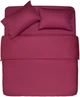 Простирадло Ardesto Mix&Match, 180х240см, 100% бавовна, сатин, бордовий - изображение 1